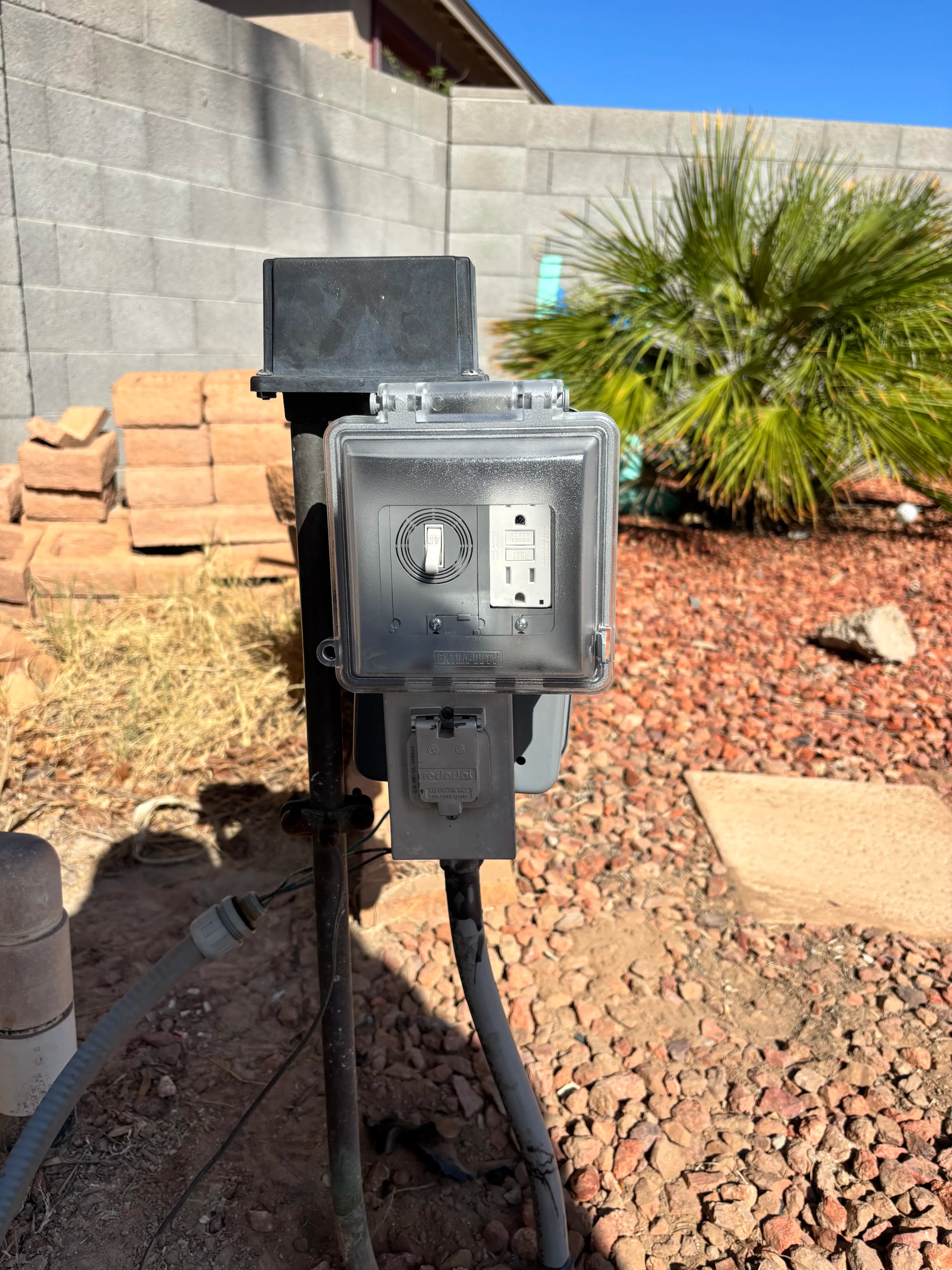 Project Pool Electrical Repair Done Right - New Wiring, Time Clock and GFI image