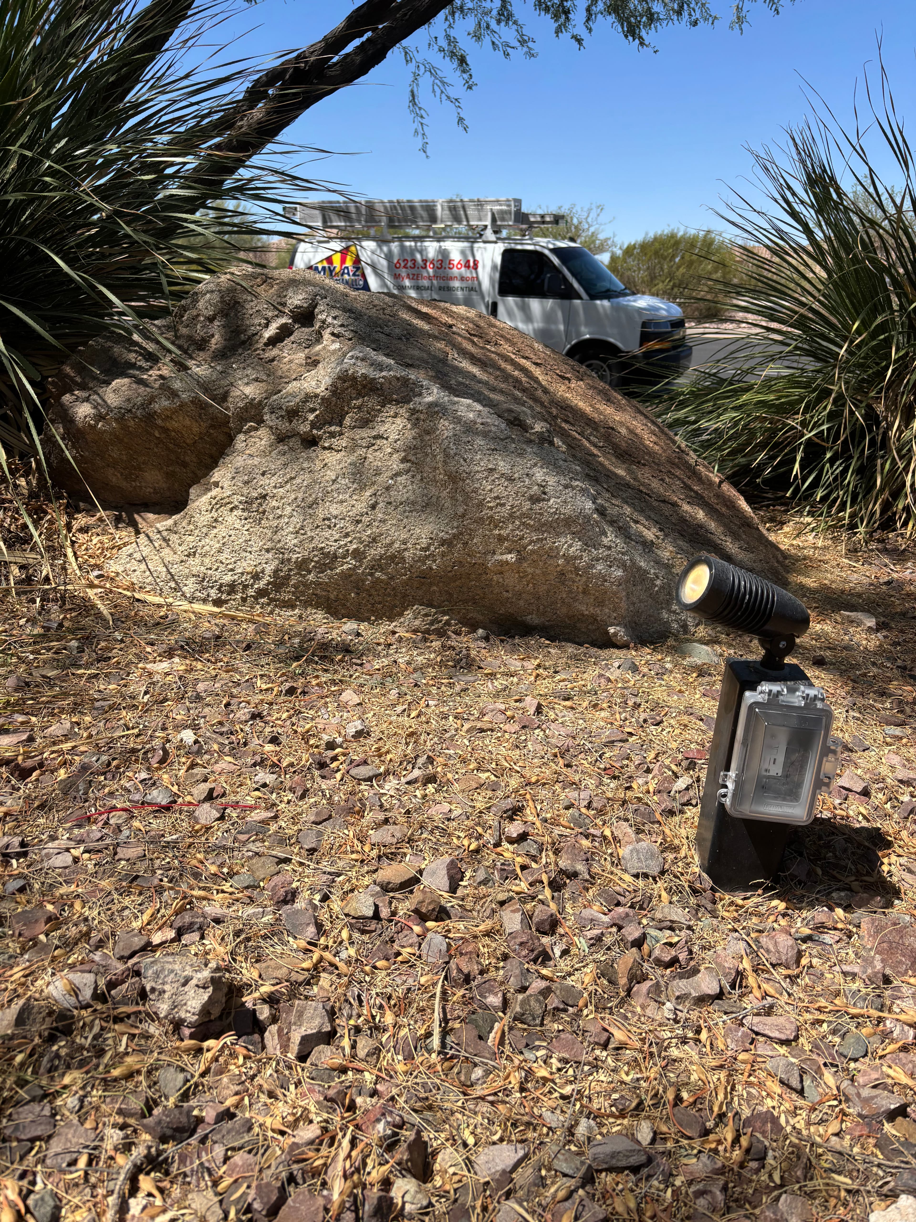 Project Landscape Lighting Repair at Anthem Country Club in Anthem AZ image