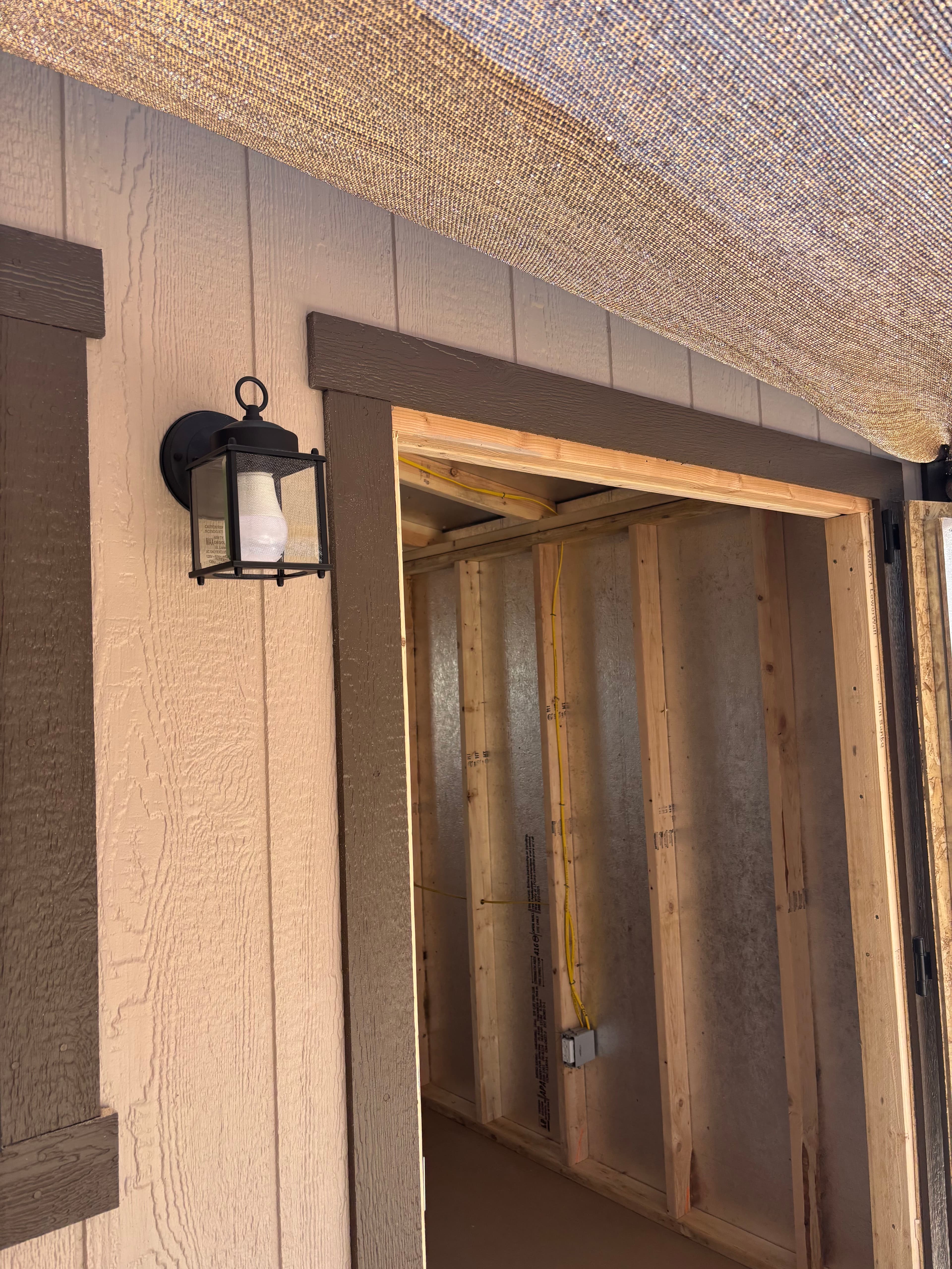Project Shed Wired Right - Sub Panel, 20-Amp Circuits, and Exterior Power image