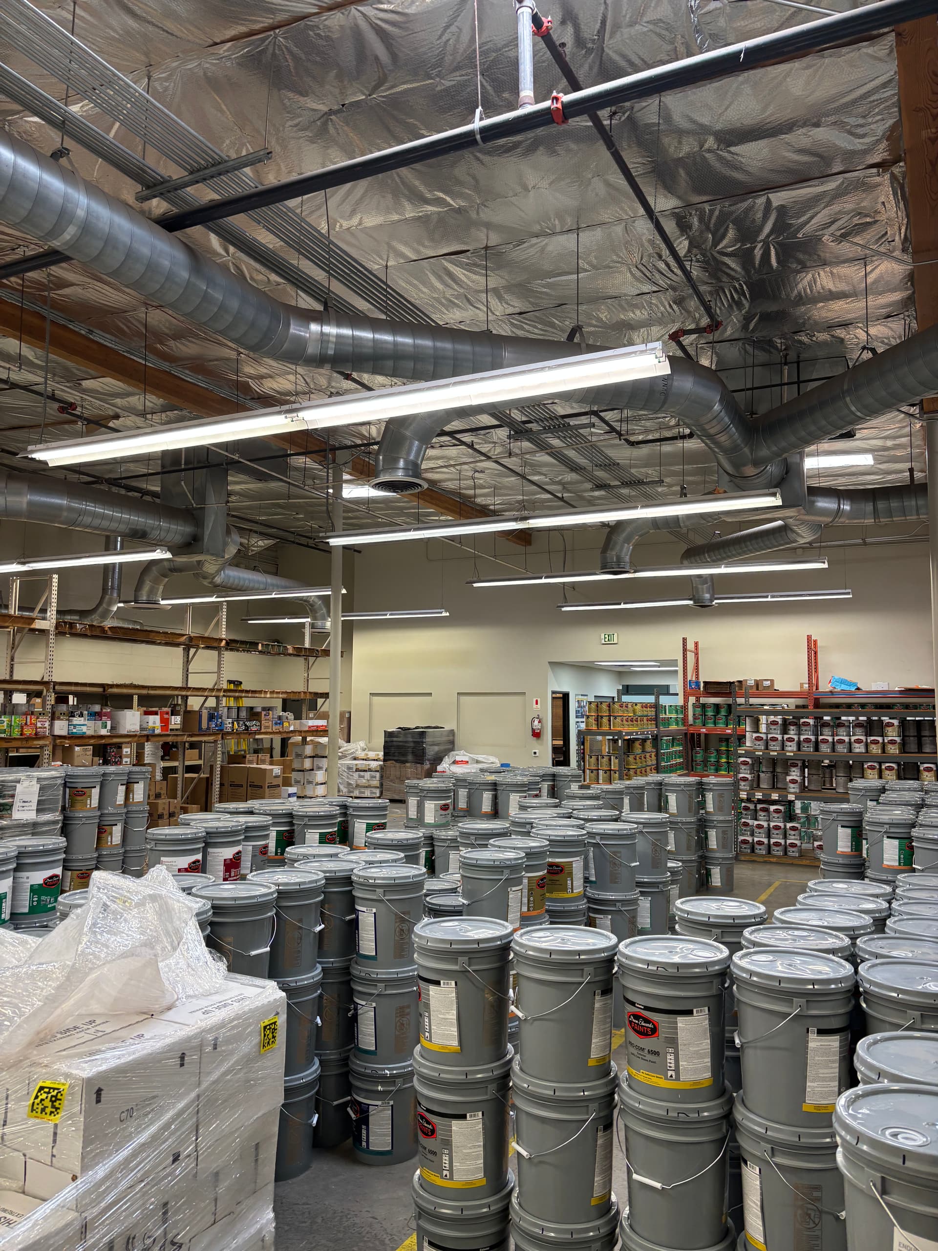 Ballast Replacement and Lighting Repair at Dunn-Edwards Paints