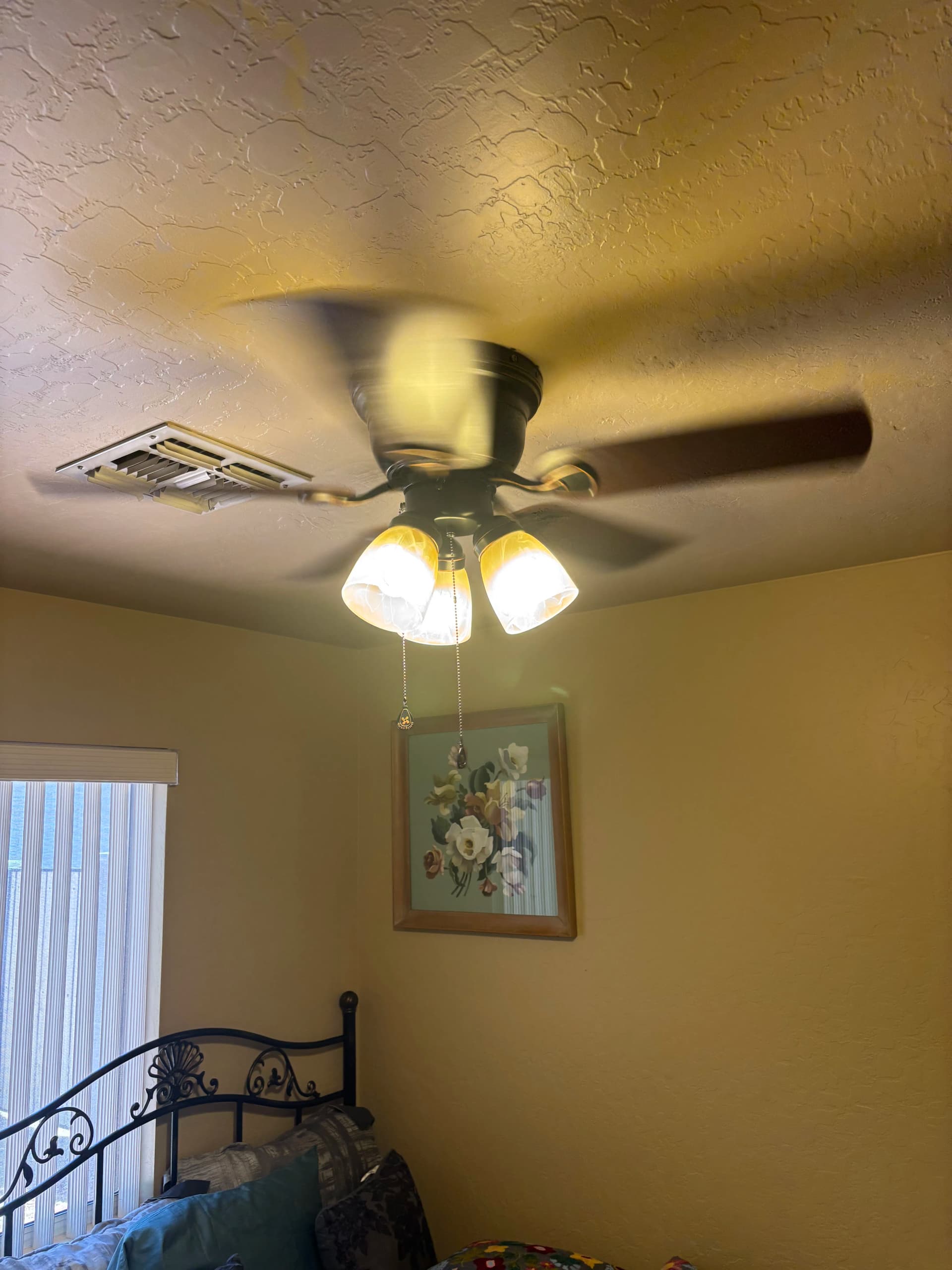 Gallery photos for Old Wobbling Fans Swapped Out for New Ceiling Fan Installs: Image #1
