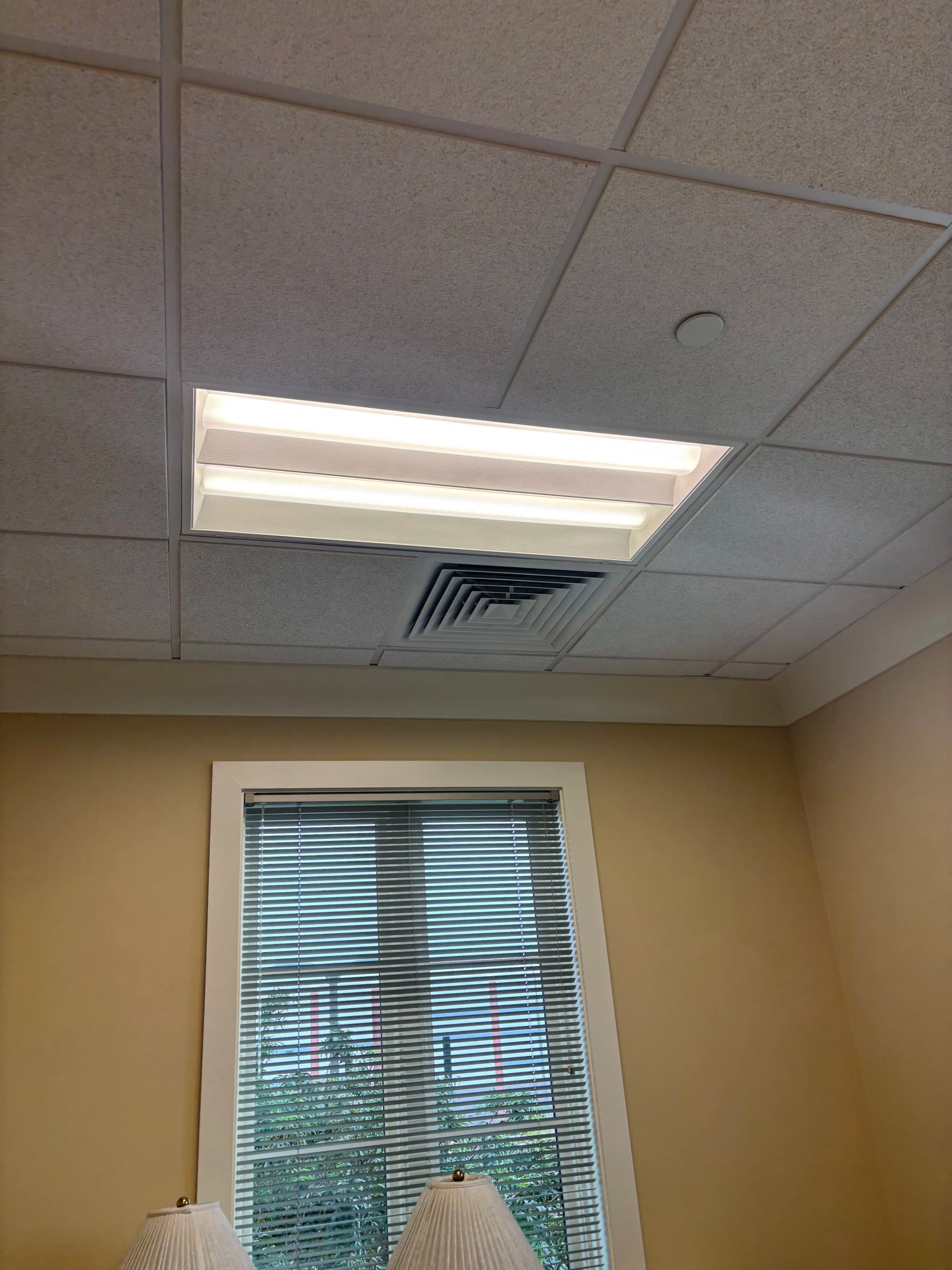 Gallery photos for Commercial Lighting Repair at a Local Bank: Image #1