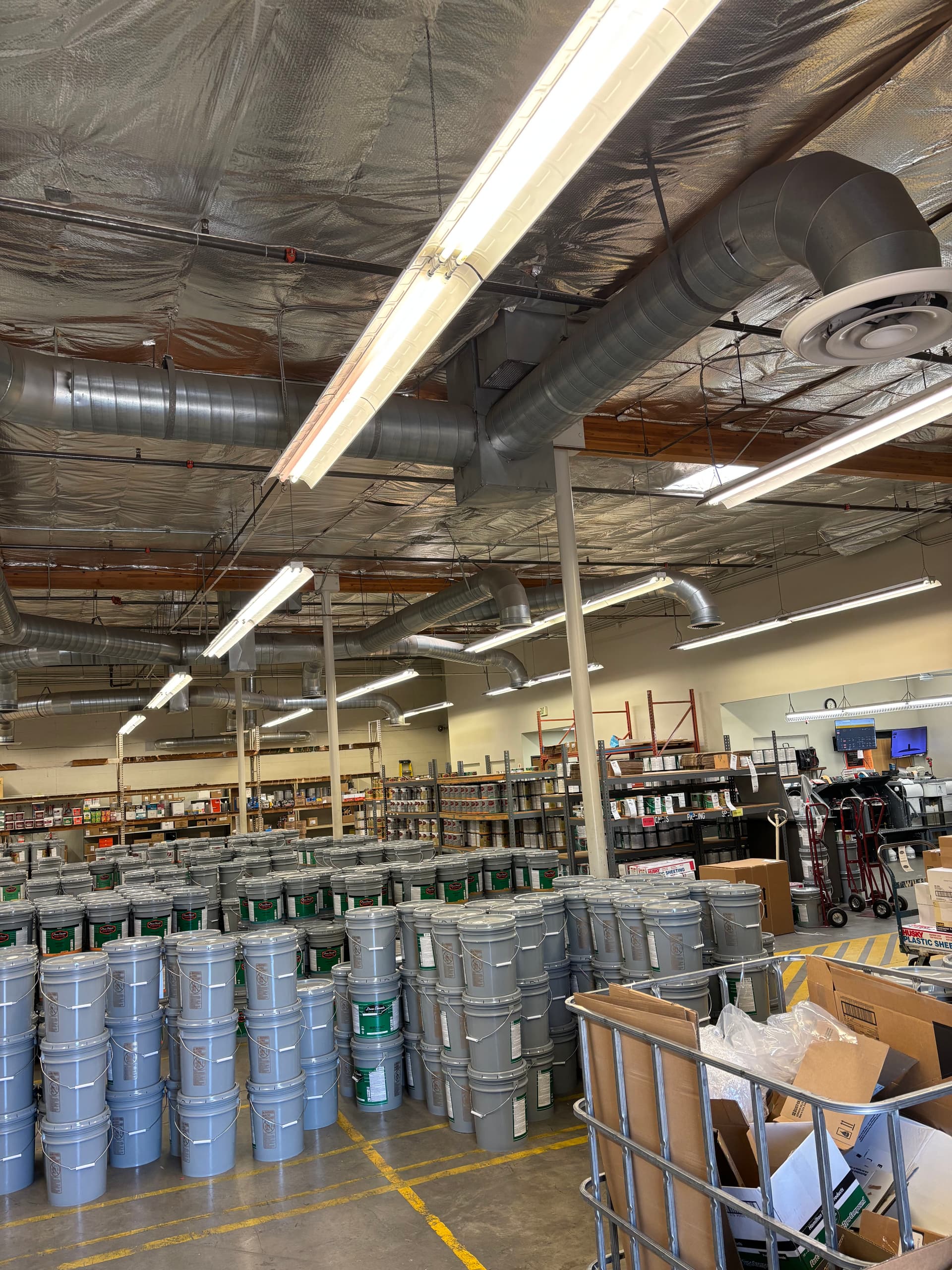 Ballast Replacement and Lighting Repair at Dunn-Edwards Paints