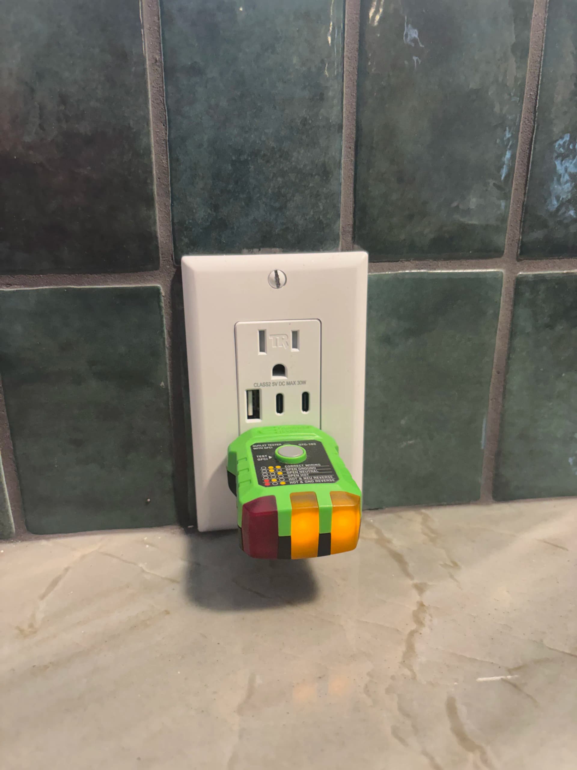 Gallery photos for GFCI Replacement, USB Outlets, and Fan Relocation Done Right: Image #2