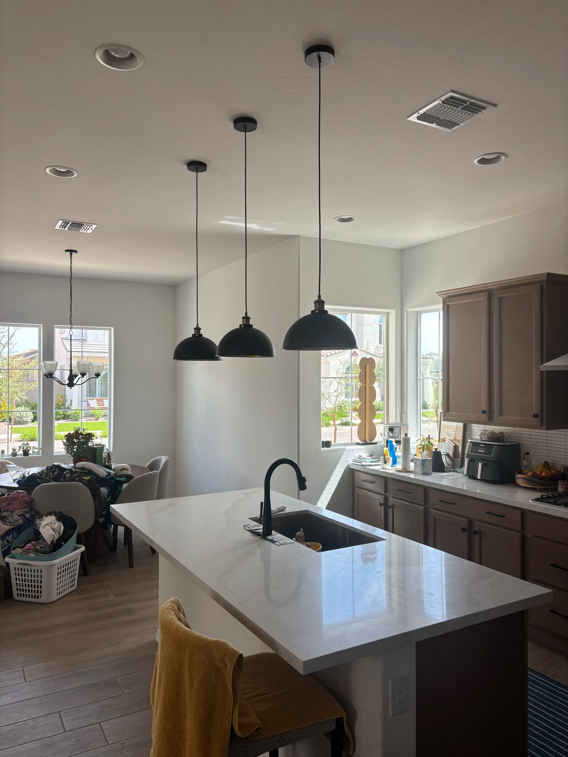 Gallery photos for Ceiling Fans, Pendant Lights, and an EV Charger All in One Day: Image #4