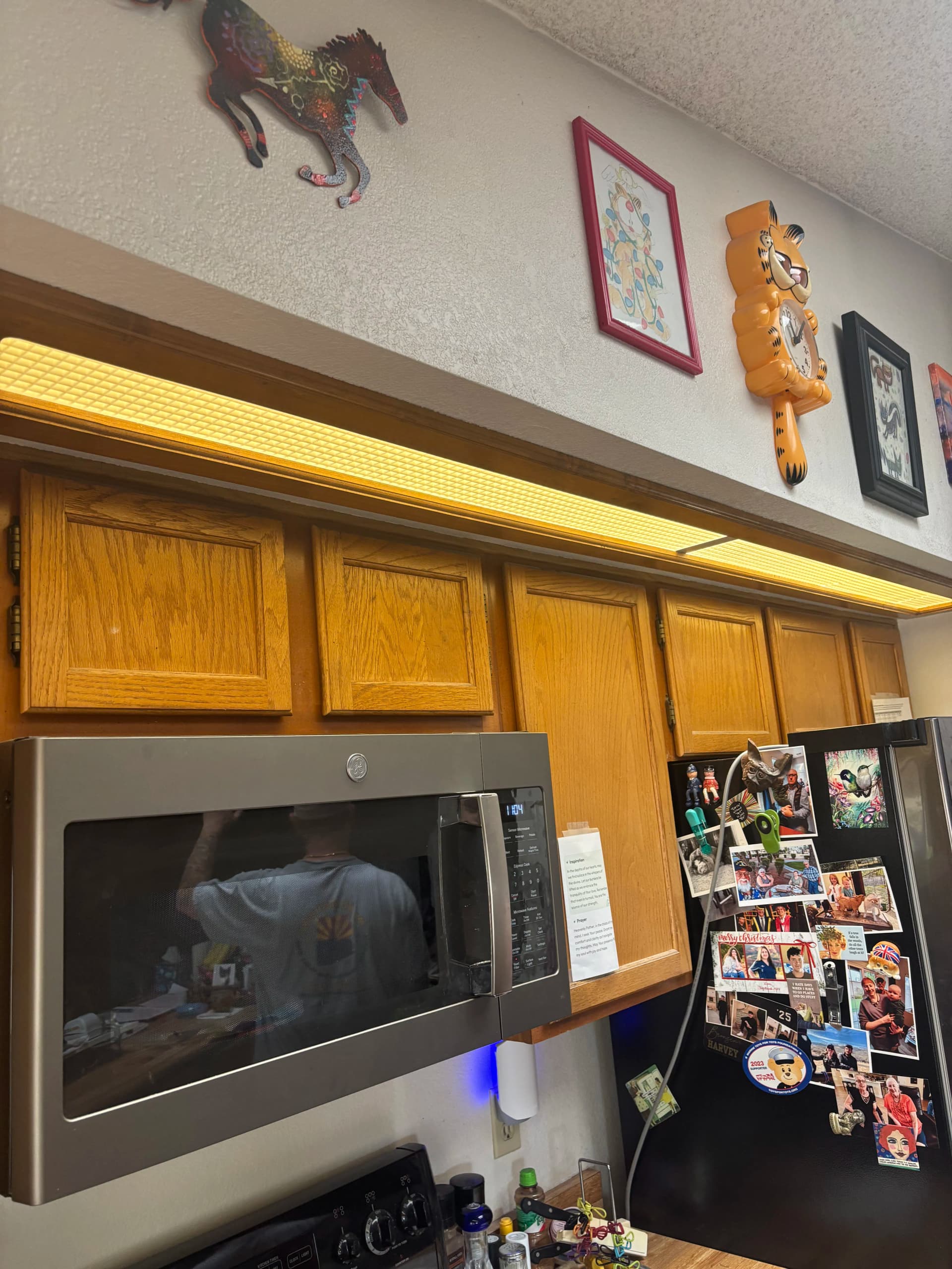 Gallery photos for Old Kitchen Fluorescent Lights Swapped for 8-Ft LED Fixtures: Image #1