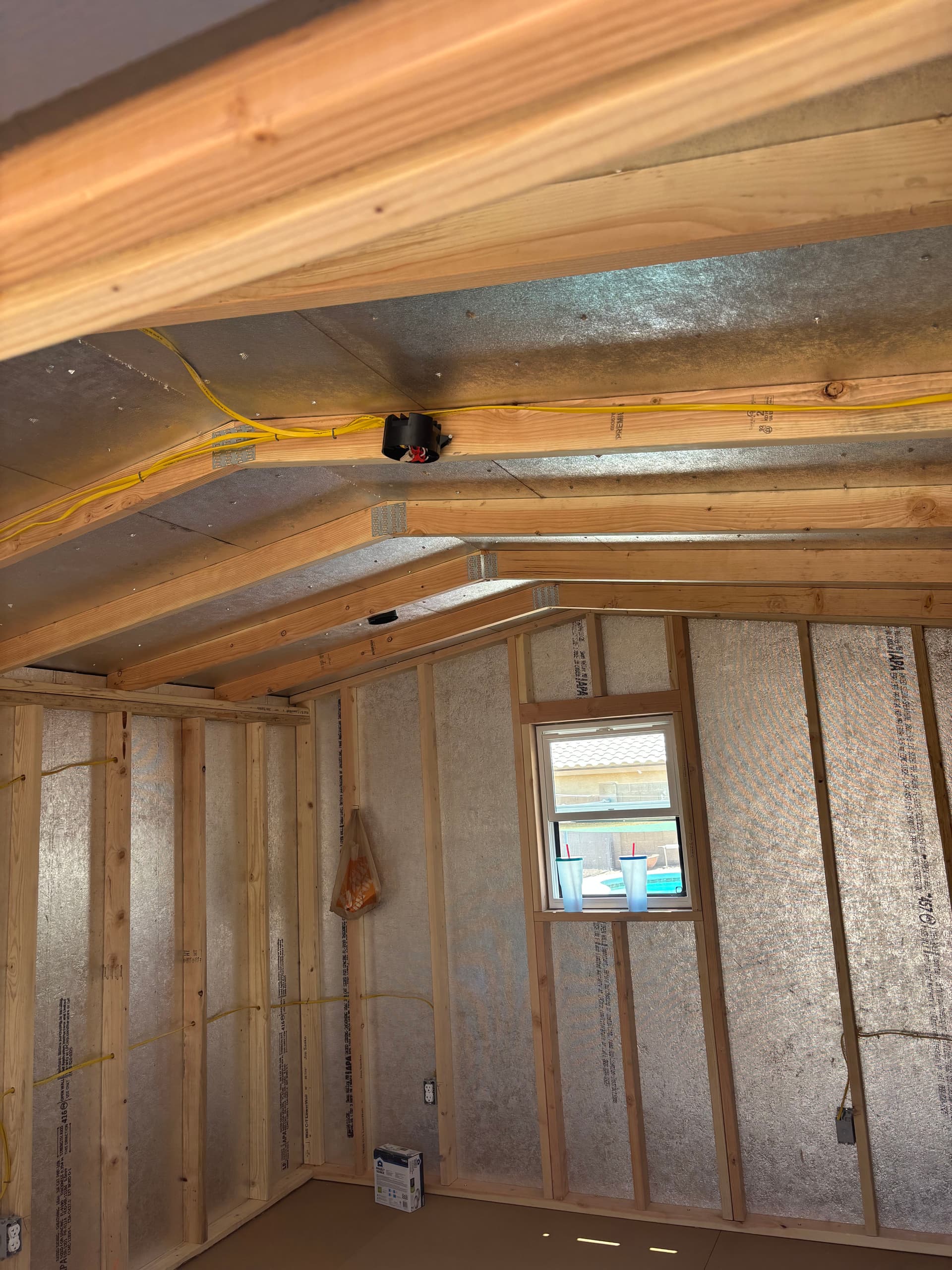 Gallery photos for Shed Wired Right - Sub Panel, 20-Amp Circuits, and Exterior Power: Image #2