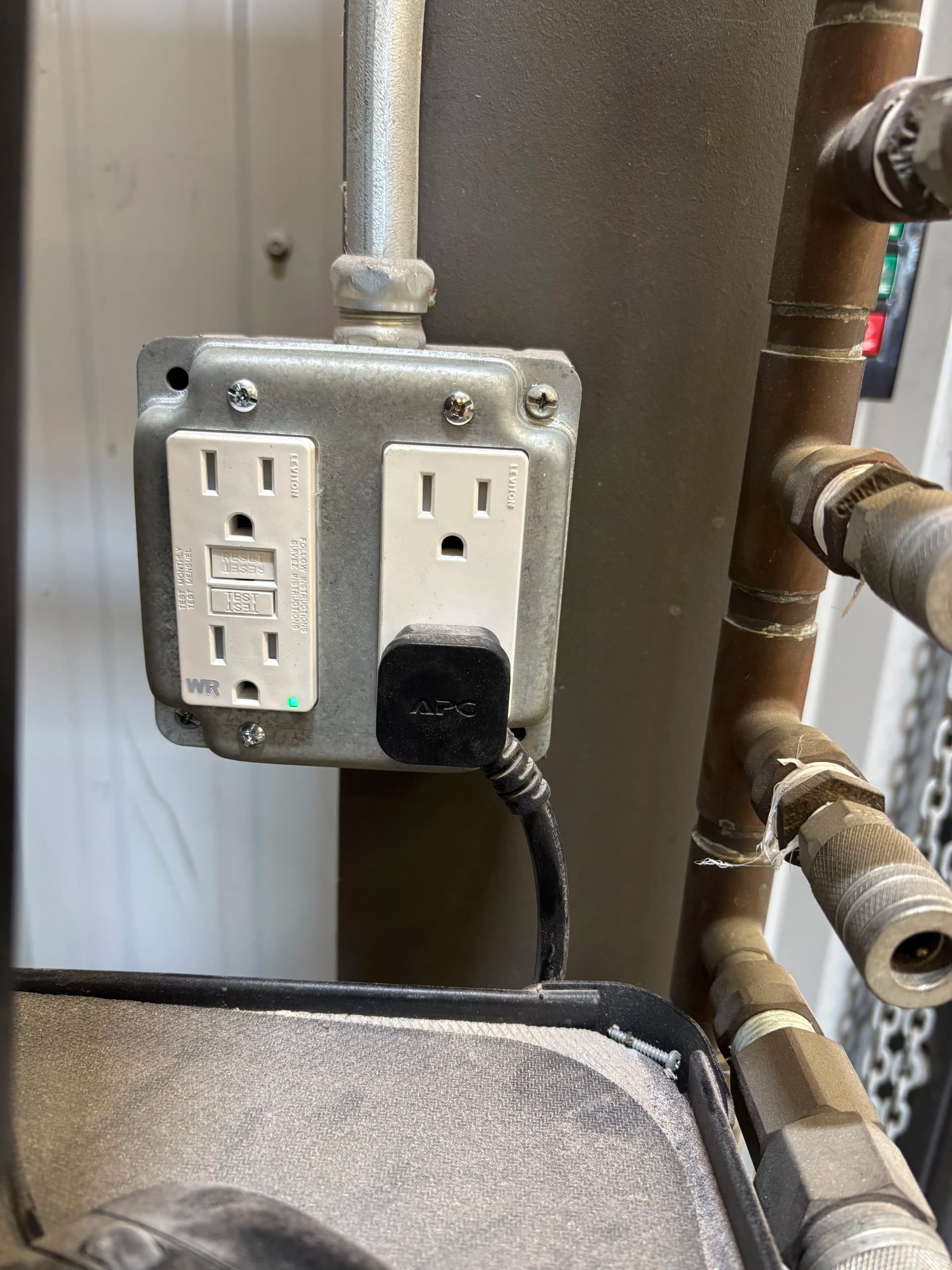 Gallery photos for GFCI and Outlet Replacement at Vanguard Truck Center: Image #1