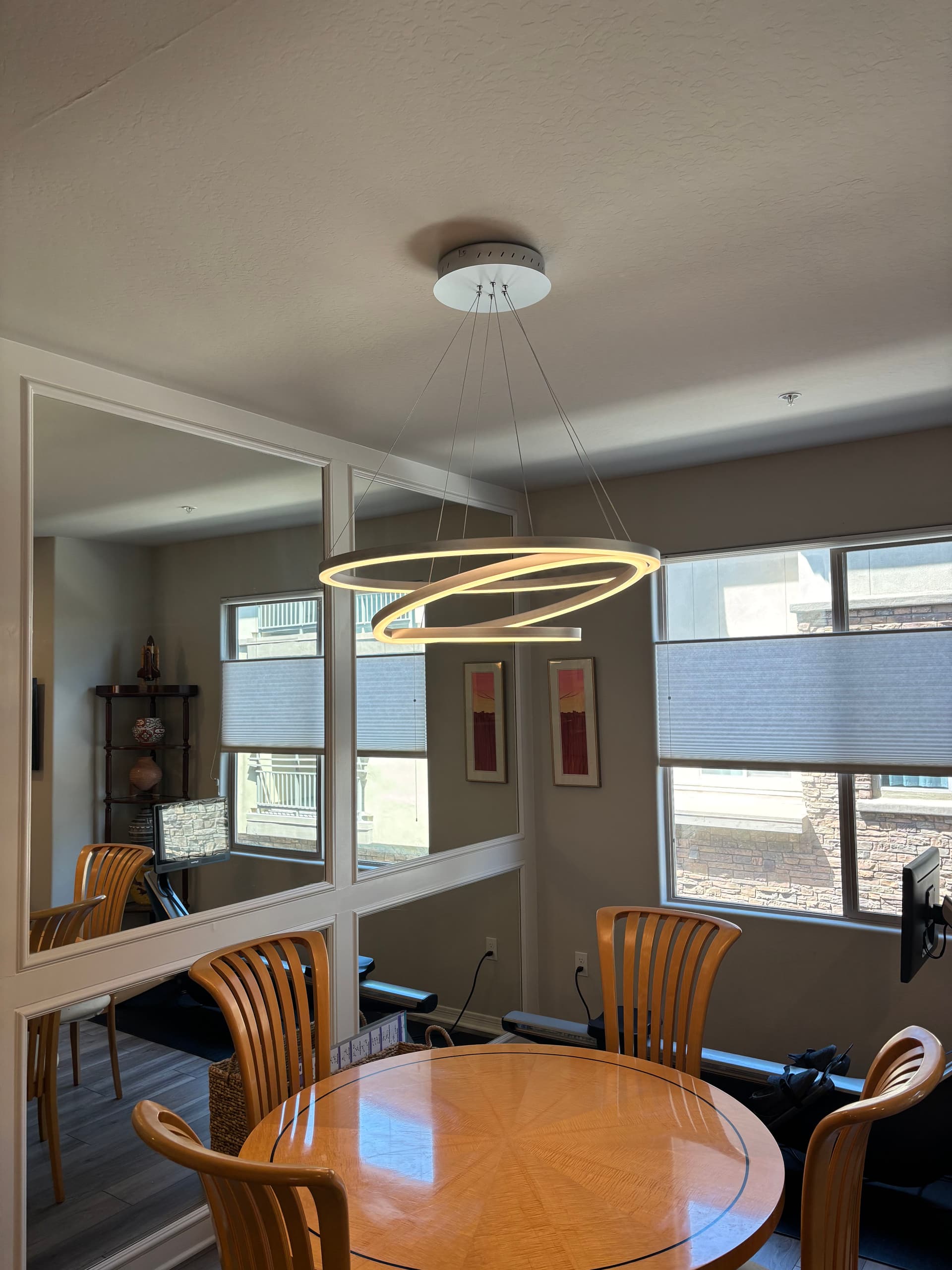 Gallery photos for Fixture Install and Dimmer Switch Upgrade Done Right: Image #1