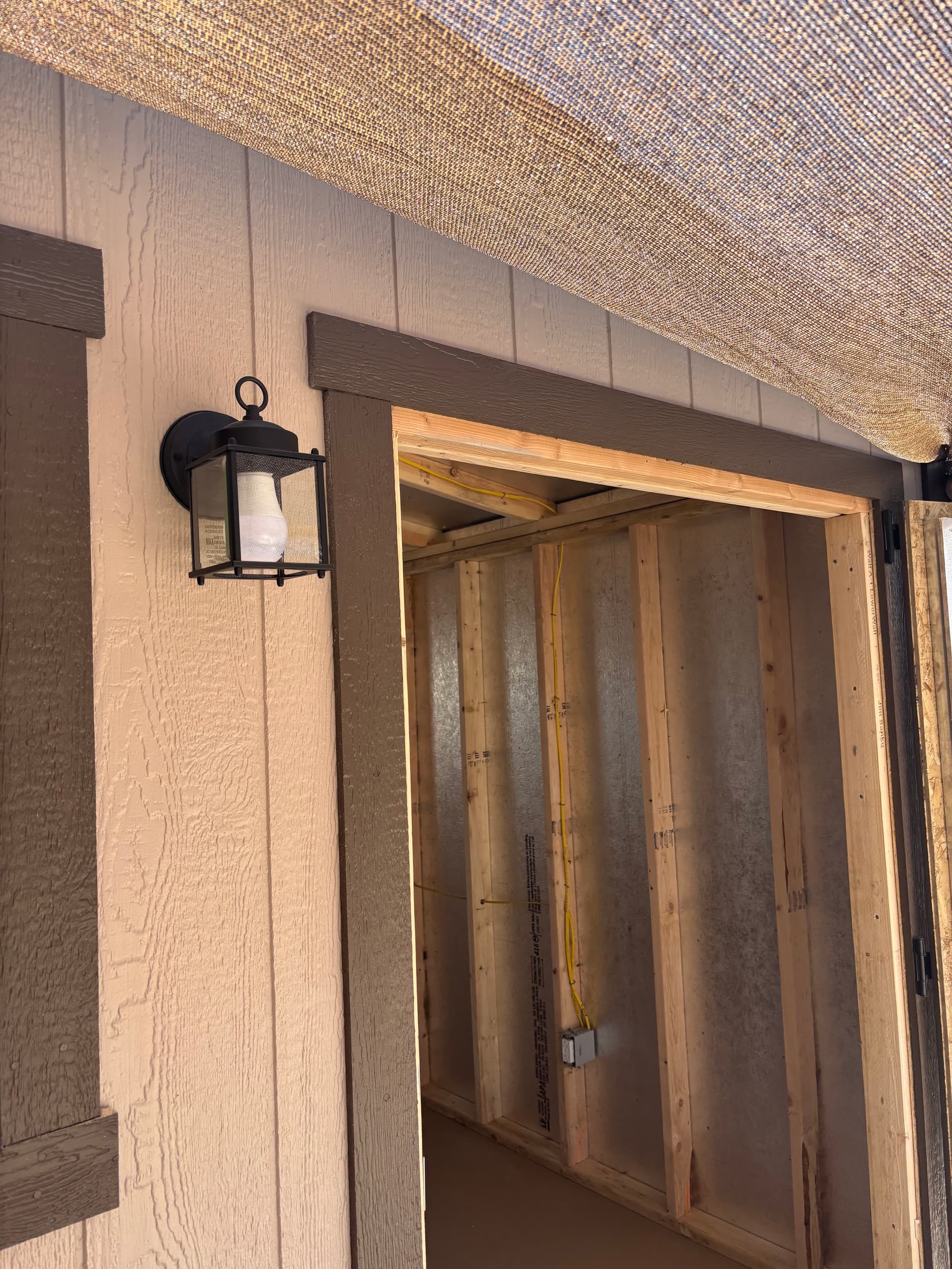 Shed Wired Right - Sub Panel, 20-Amp Circuits, and Exterior Power image