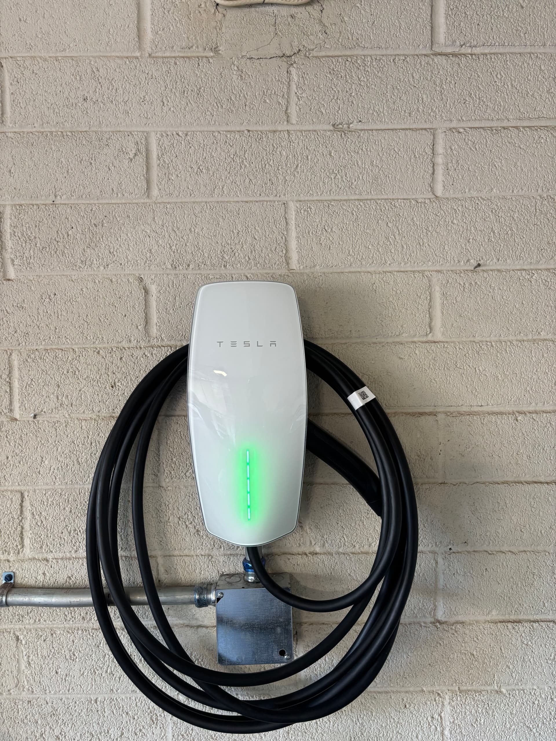 Tesla Wall Connector Installed With a Dedicated 60 Amp Circuit image