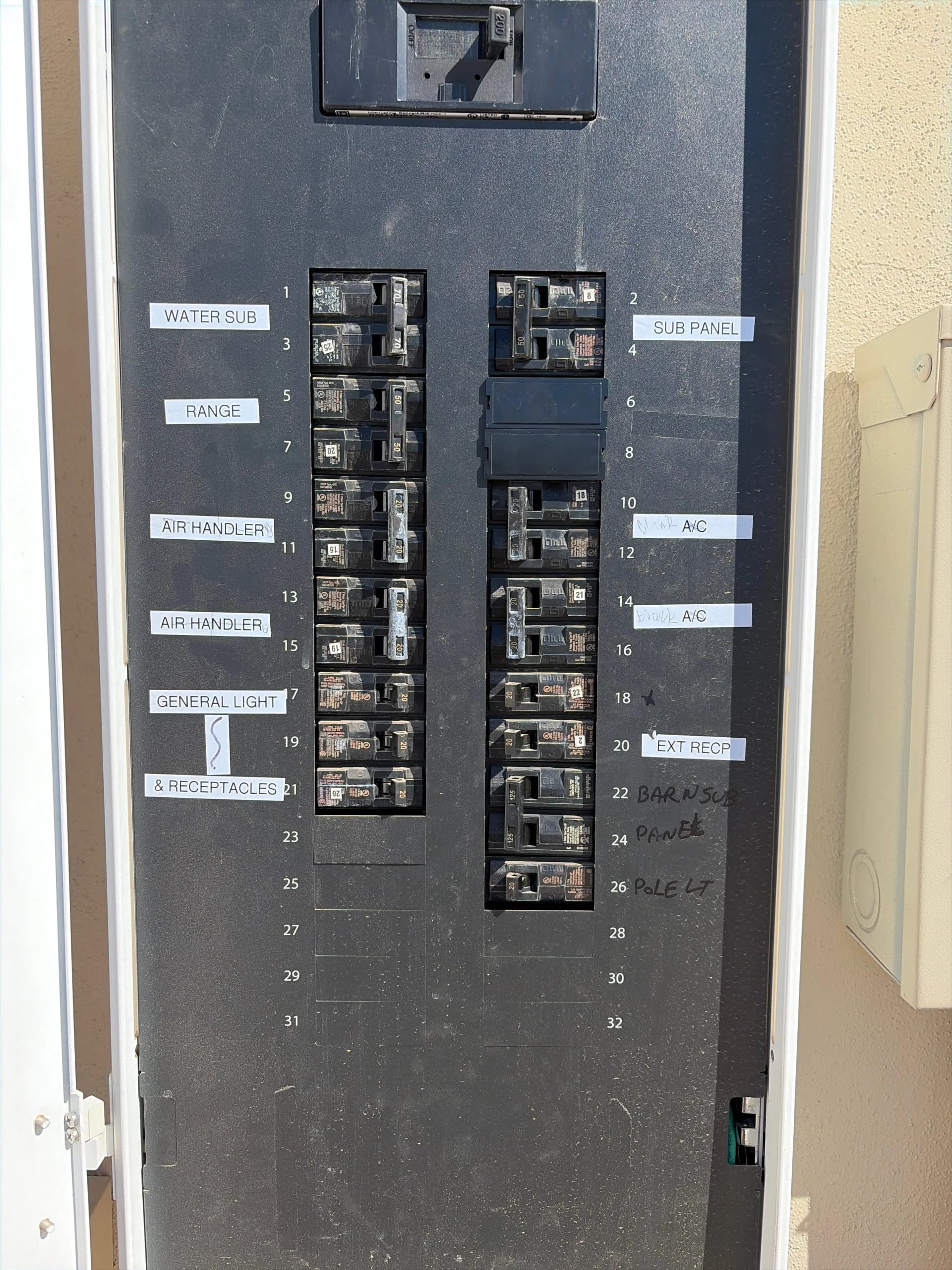 60 Amp Dedicated Circuit Install for Arizona A/C Panel image
