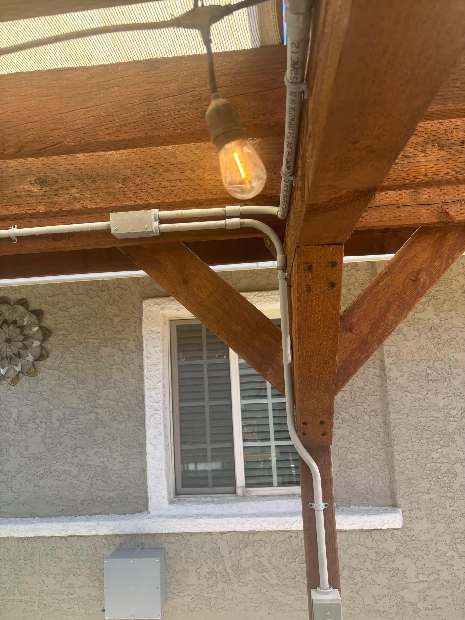 Gallery photos for Outdoor Patio Gets a Full Electrical Upgrade with GFI Protection: Image #3