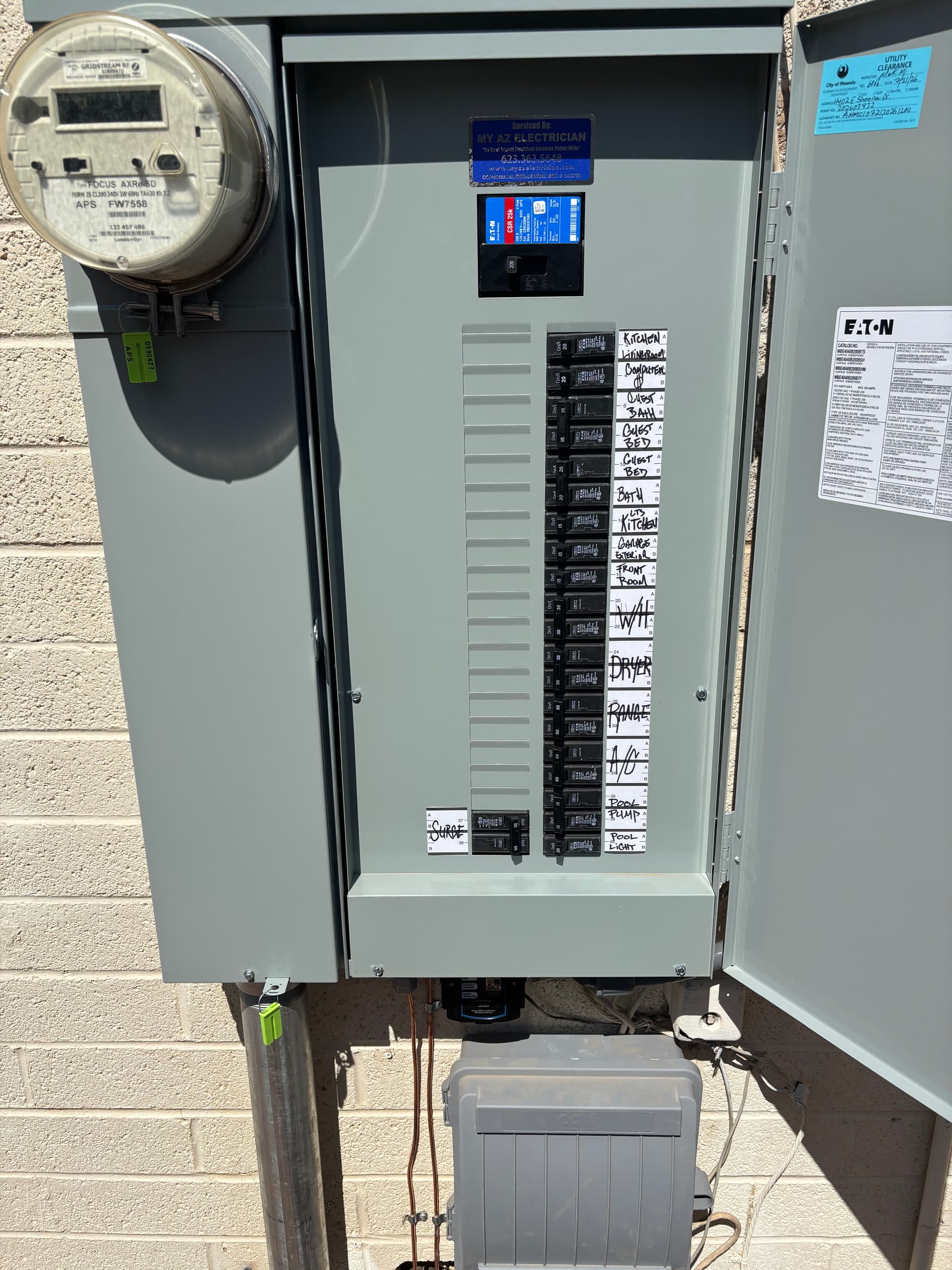 Electrical Panel Upgrade With Full Labeling and Surge Protection image