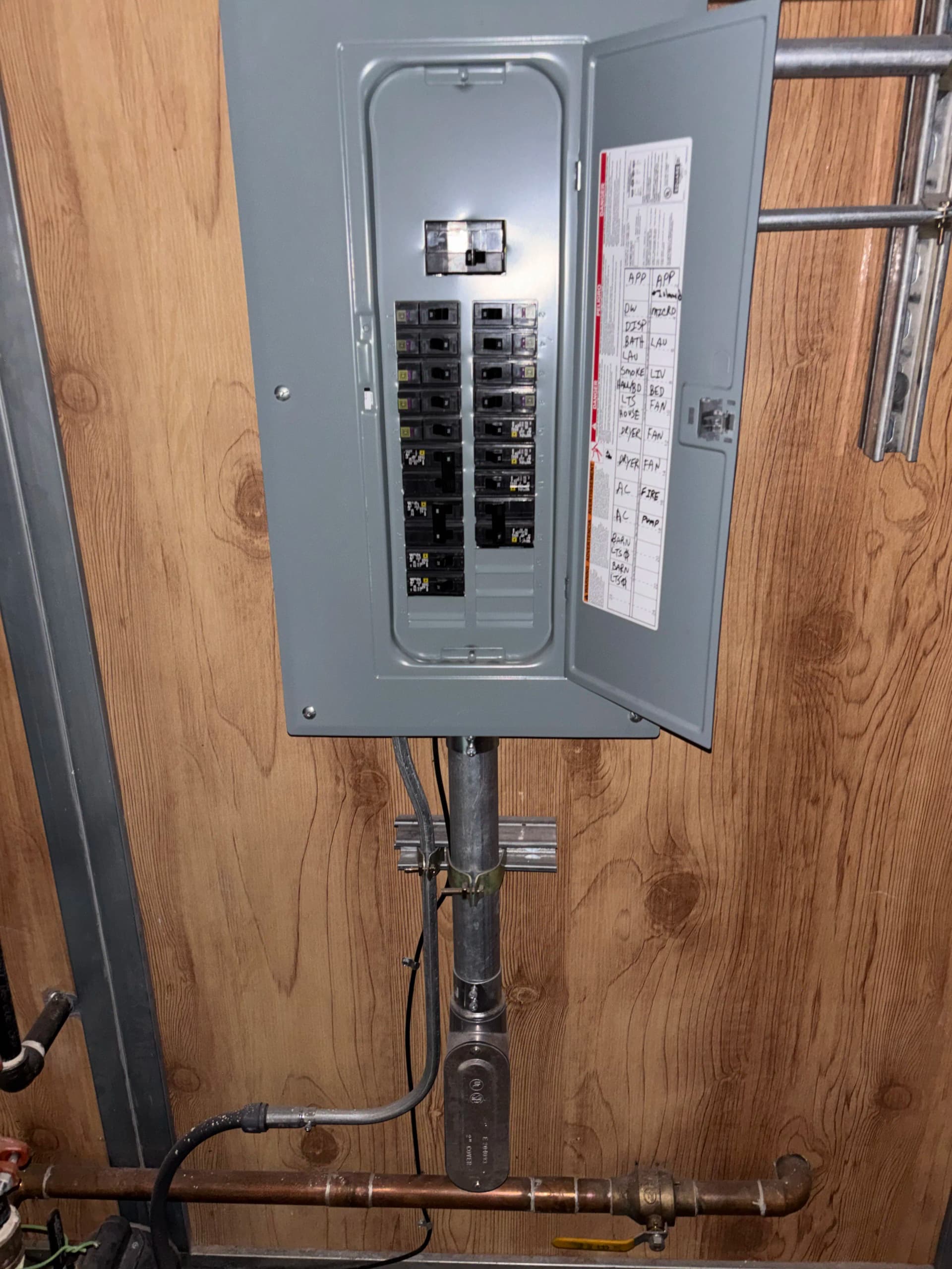 Gallery photos for Underground Conduit Repair and Electrical Panel Work Done Right: Image #5