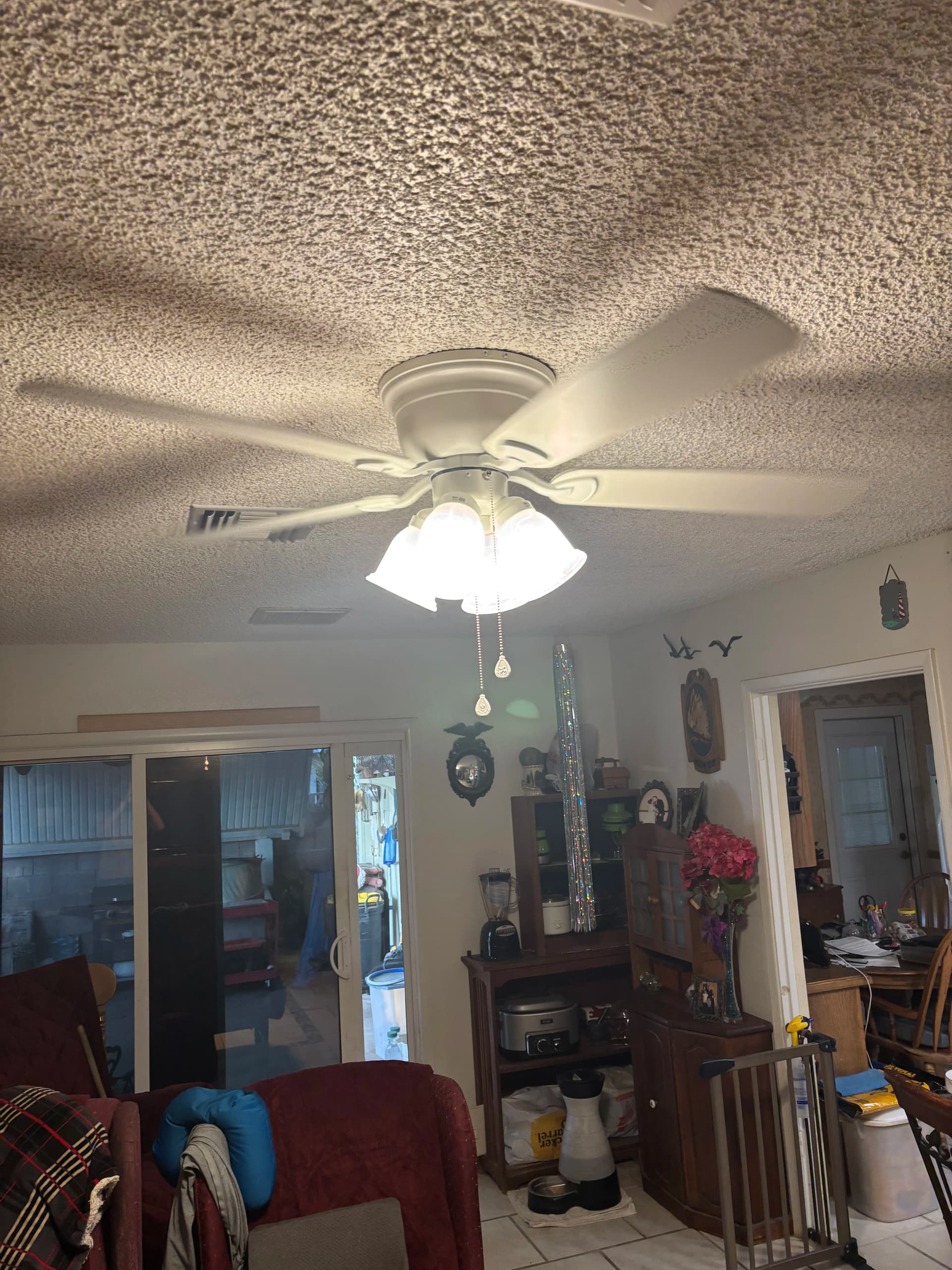 Gallery photos for Two Ceiling Fans Installed and Running Right: Image #1