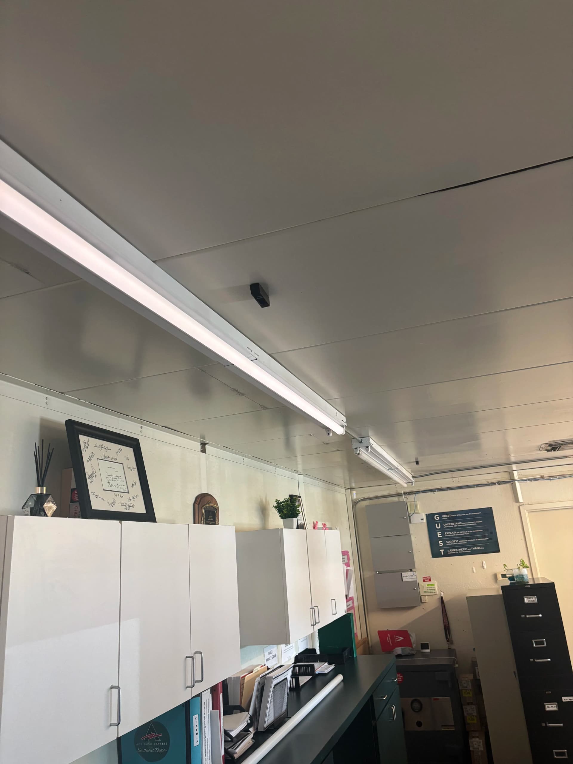 Old Bulbs Out, Bright LED Lighting In image