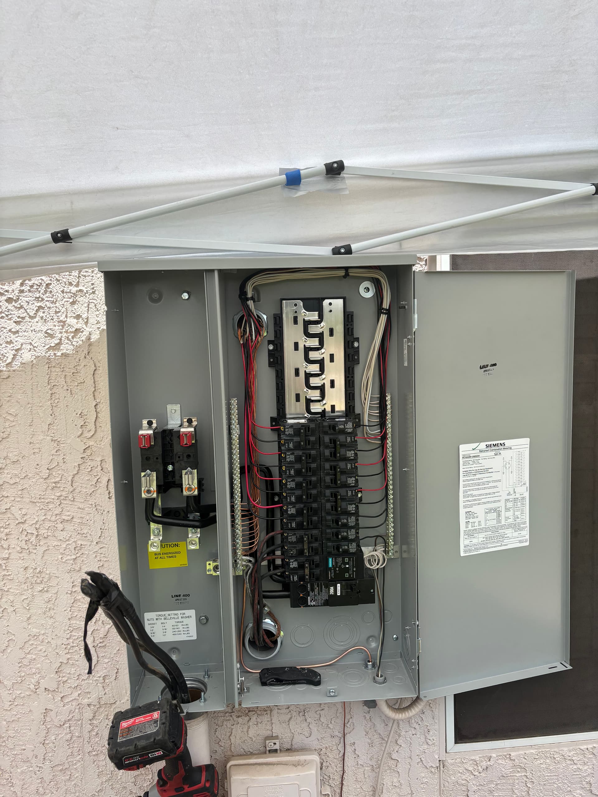 Gallery photos for Electrical Panel Upgrade Done Right - Every Circuit Labeled: Image #1