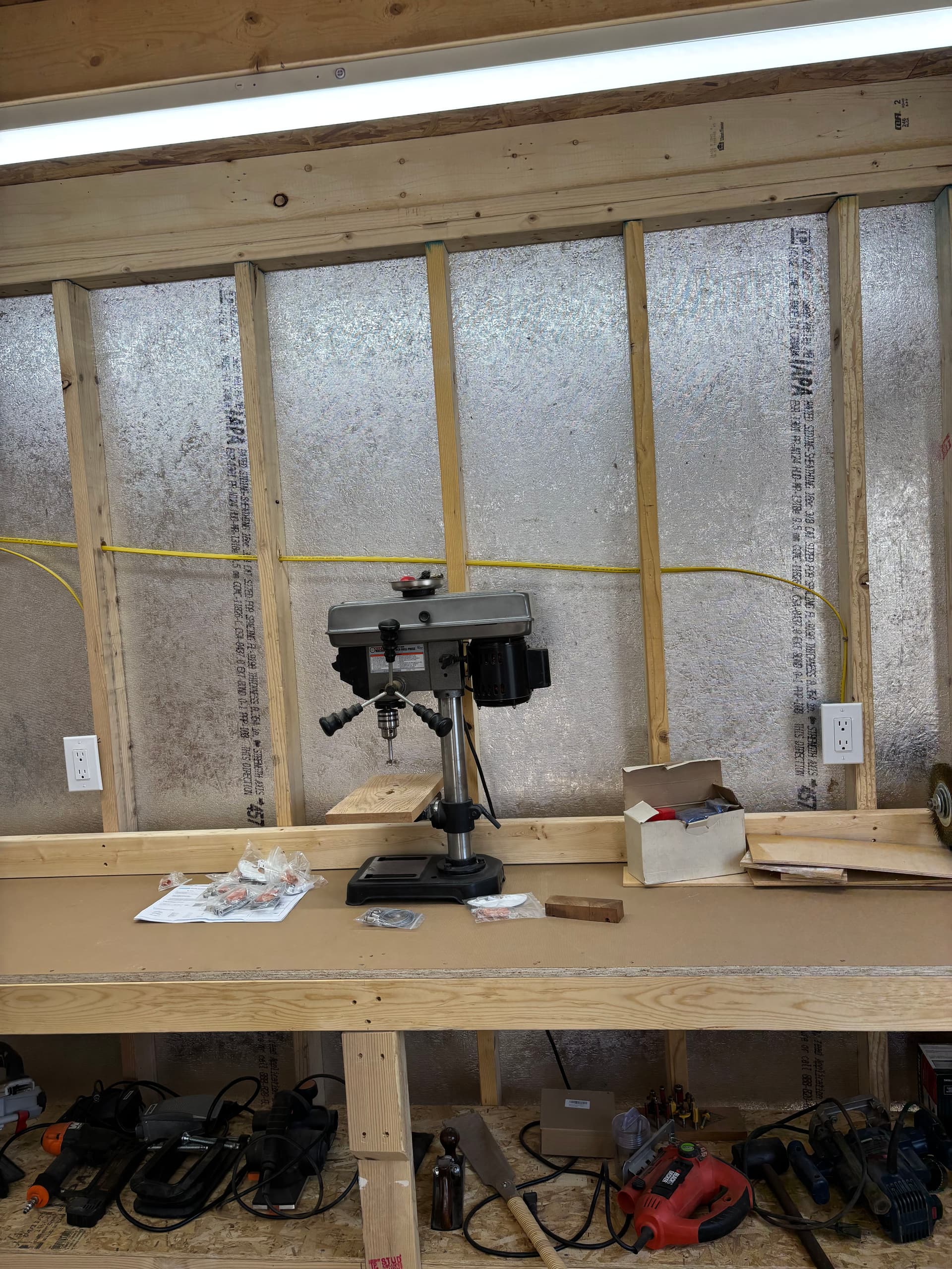 Gallery photos for Backyard Workshop Shed Wired with Sub Panel and 20-Amp Circuits: Image #5