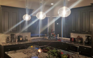 kitchen lighting install