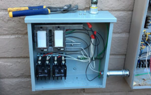 electrical box installation